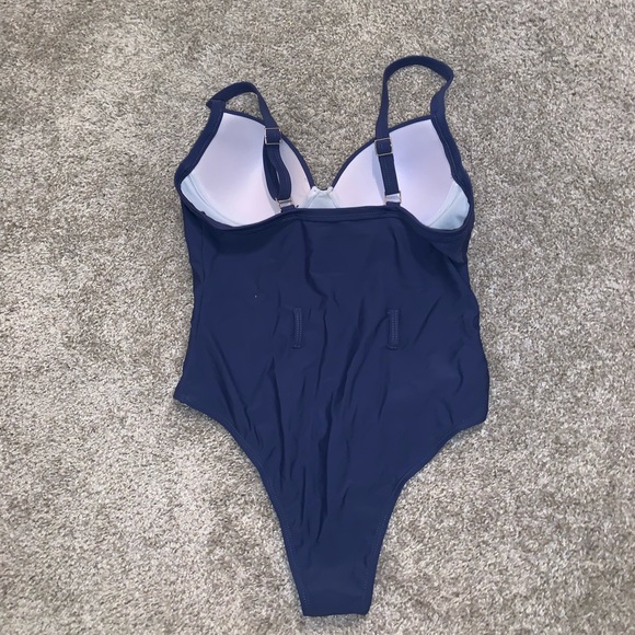 Shein Dark Blue One Piece Bikini size M - Picture 7 of 7